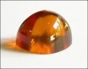 CITRINE (BRAZIL), FINEST QUALITY -- SUGARLOAF CABOCHON  5.71 CT.